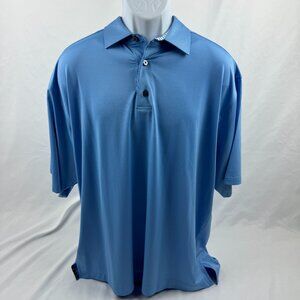 FootJoy FJ Mens Polo Shirt Size XL Blue Golf Shirt